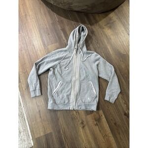 PRPS Hoodie Jacket Mens XL Gray  Zip Up Fleece Heavyweight Sweatshirt